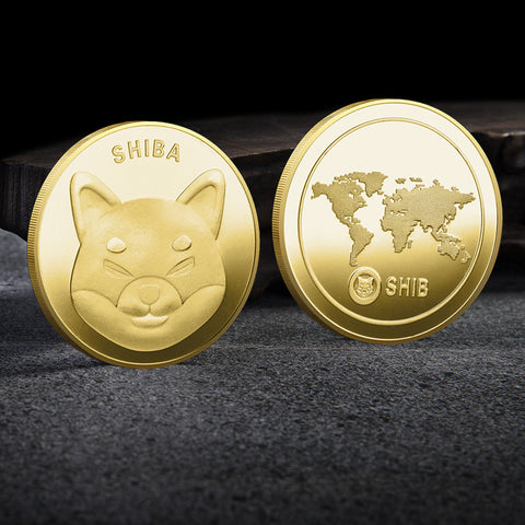 Shiba Inu Coin Three-Dimensional Relief Commemorative Coin