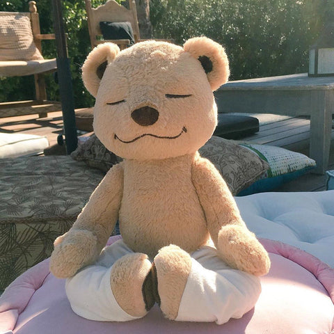 Creative Cute Yoga Bear Doll Plush Toy