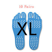 Beach Shoe Invisible Sticker Adhesive Beach Insoles Beach Pads SolesElastic Flexible Pool Barefoot Anti-slip Pads Men Women
