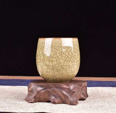 Celadon Tea Cup Ceramic Ge Kiln Tea Set