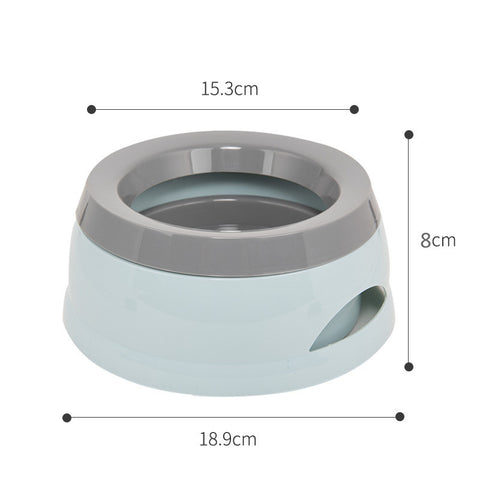 Traveling Car Bowl Anti-skid, Splash-proof And Non-wet Mouth