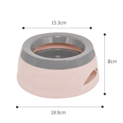 Traveling Car Bowl Anti-skid, Splash-proof And Non-wet Mouth