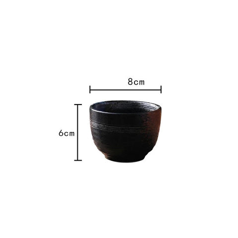 Japanese Style Tea Cup Water Cup Coffee Cup Stoneware Ceramic Hand Painted