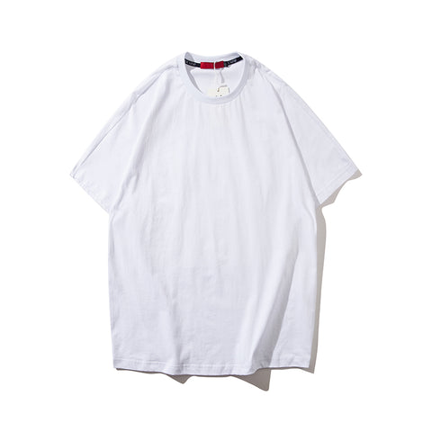Summer Loose Style T-shirt Short Sleeve O-neck Letter Full Printed Hip Hop Tee Shirt Men's T Shirts Cotton