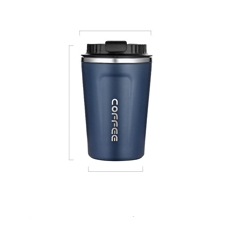 Coffee cup heat preservation  stainless steel latte tea cup