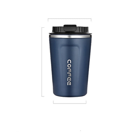 Coffee cup heat preservation  stainless steel latte tea cup