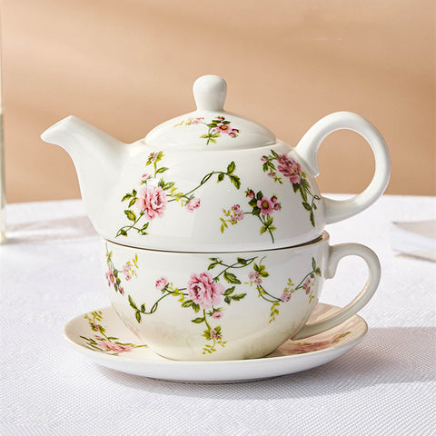 Ceramic English Coffee Cup Set Tea Set Mother And Daughter Pot