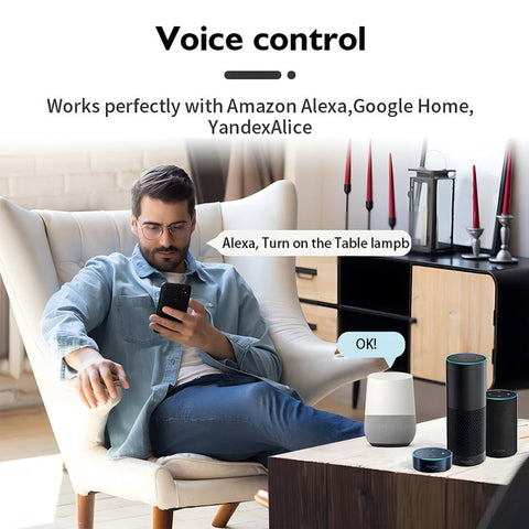 Tuya WiFi Bluetooth Smart Plug 16A 20A EU Smart Socket With Power Monitoring Timing Function Voice Control Via Alexa Google Home Yandex