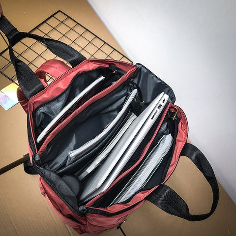 Multi-functional three-use bag 2021 new all-in-one high-capacity ins super popular backpack high school girls schoolbag
