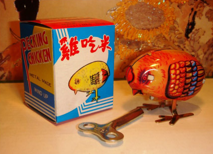 Children's Wind-up Iron Leap Frog Toy