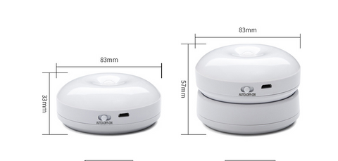 Human Body Induction Cabinet Light Corridor Induction Night Light USB Charging