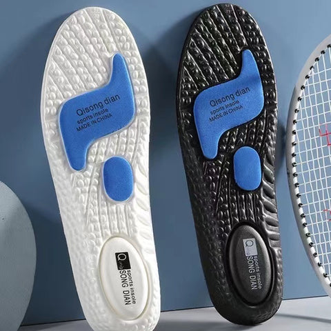 Insoles For Shoes Sole Shock Absorption Deodorant Breathable Cushion Running Shoe-pad For Feet Man Women Orthopedic Insoles