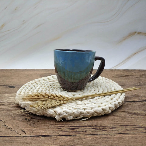 Ceramic Coffee Cup Tea Cup Leisure Compact Creative Personality Simple Drinking Cup