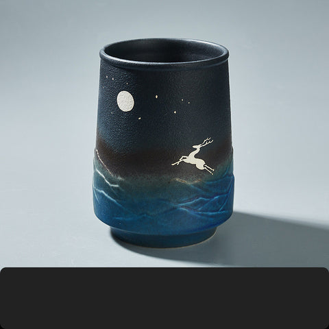 Ceramic Water Cup Couple Mug Home Coffee Creative Personality Trend Tea Set