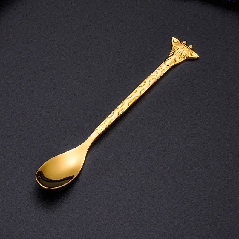Stainless Steel Coffee Tea Spoon Cartoon Mini