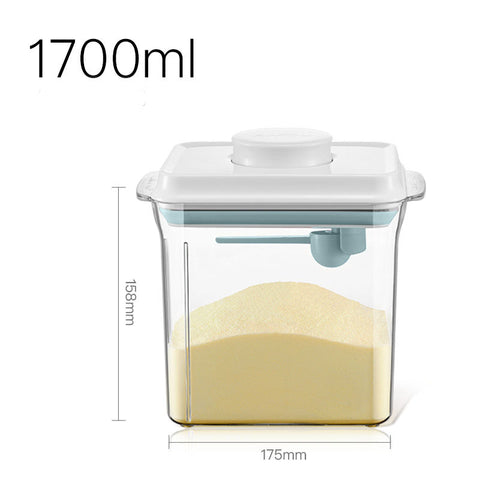 Household Simple Brown Plastic Milk Powder Box