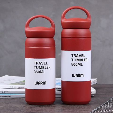 304 Stainless Steel Spray Cup Winter Keep Warm Bottle
