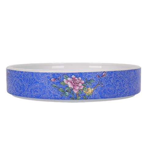 Enamel Tea Caddy Ceramic Sealed Pu'er Tea Box Tea Cake
