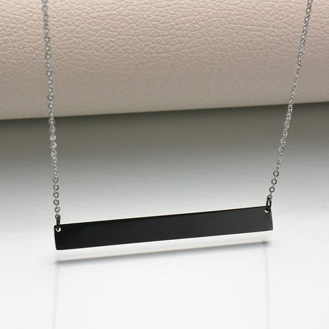 Titanium steel military brand stainless steel men's necklace private custom dog brand name pendant offering lettering