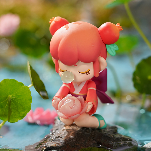 Robotime Rolife Nanci 24 Solar Terms Blind Box Action Figures Doll Toys Surprise Box Lady Toys For Children Friends Whole Set