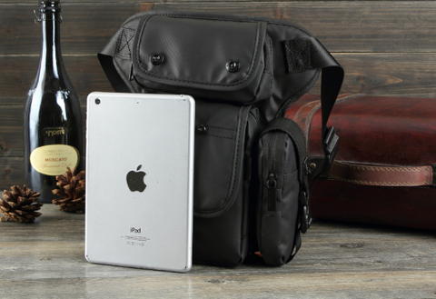 Men Waist Leg Bag Thigh Pack Waterproof Multifunction Casual For Outdoors Travel Fashion Men Fanny Pack Male Bag