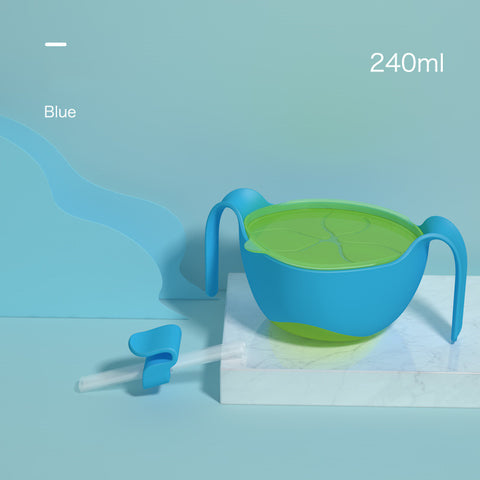 Straw Bowl Baby Side Food Snack Soup