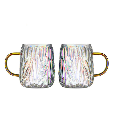 Coffee Glass Hanging Ear Cup Couple Water Cup A Pair Wine Glasses High Tea Cup