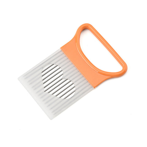 Stainless Steel Onion Fruits Vegetable Meat Needle Fork Slicer Tomato Cutter Cutting Holder Kitchen Accessorie Tool
