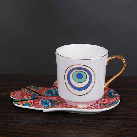 European-style Exquisite British Afternoon Tea Light Luxury Coffee Cup