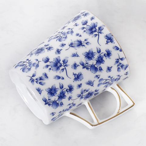 Bone China Afternoon Tea Coffee Set Shallow Tray Drinking