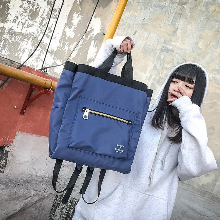 Multi-functional three-use bag 2021 new all-in-one high-capacity ins super popular backpack high school girls schoolbag