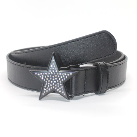 Women's Vintage Fashion Jeans Star Belt