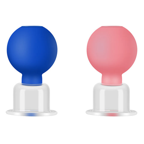 Glass Cupping Set, Facial Cupping Cups Glass Silicone Cupping Cups Vacuum Suction Cupping Cups For Face Skin Back Shoulder Muscle