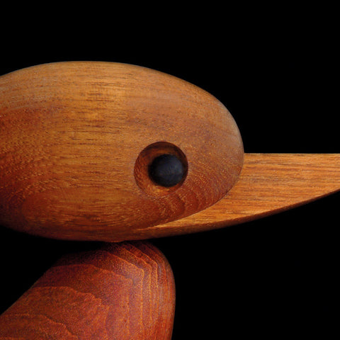 Solid Wood Duck Wooden Animal Toy