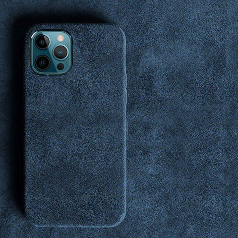 All-inclusive Suede Mobile Phone Case High-grade Suede Protective Cover For Men