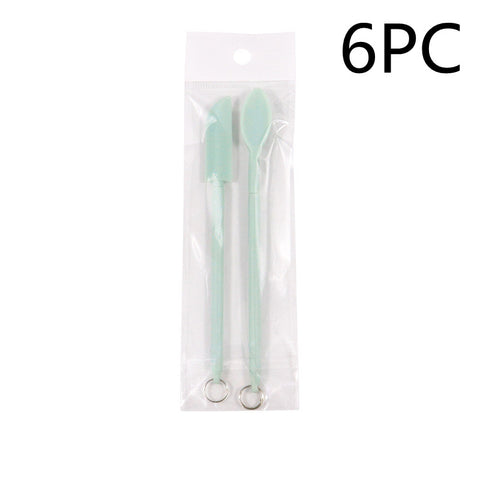 Cosmetic Silicone Spatula Mini Retractable Extended