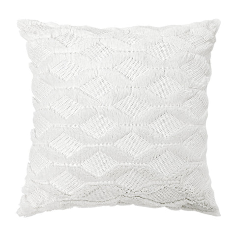 Geometric Rhombus Double-sided Three-dimensional Plush Pillowcase