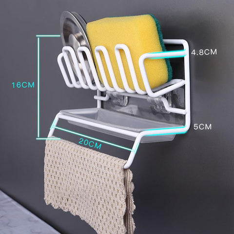 Household Storage Wall Hanging Towel Drain Rack