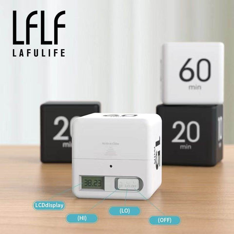 Smart Accurate Gravity Sensor Flip Digital Timer For Time Management And Countdown Settings 30 60 Minutes Timer For Kids