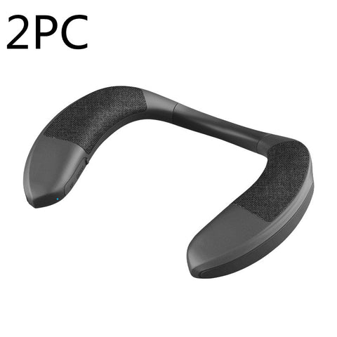 Neck-mounted Wireless Bluetooth Speaker Cloth Art Portable With Small Speaker Wearable Stereo Subwoofer