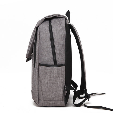 Backpack backpack canvas satchel made men's business casual computer backpack authentic Korean tide