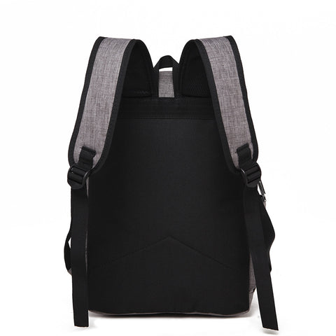 Backpack backpack canvas satchel made men's business casual computer backpack authentic Korean tide