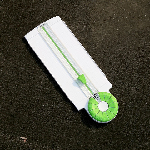 A3A4A5 Multi-function Paper Cutting Knife Creasing Dotted Line Curve 360 - Degree Rotating Manual Paper Cutter 12 In 1 Trimmer