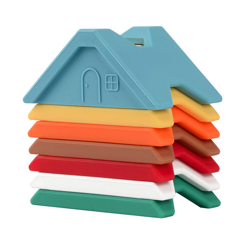 Silicone Jenga Building Blocks Children's Toys Early Education