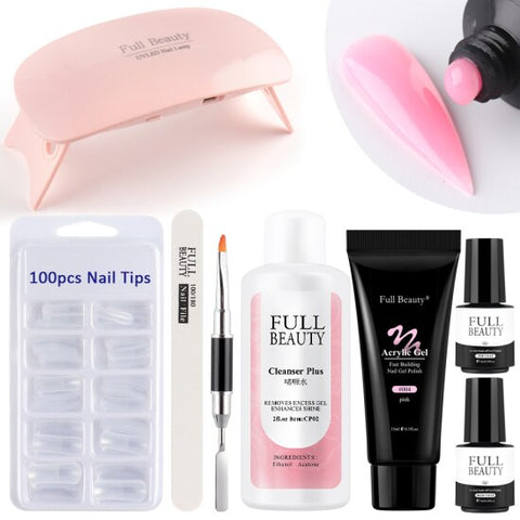 Mini manicure tool sealant set