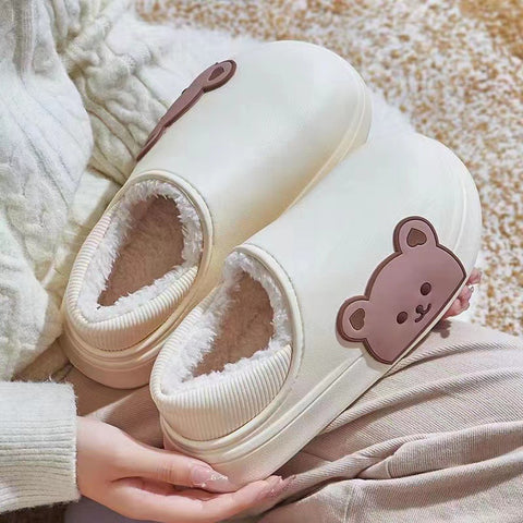 Waterproof Winter Home Confinement Shoes Plush Cotton Shoes Warm Shoes For Women And Men