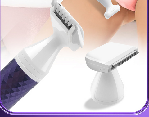 Portable Electric Razor For Women Body Nose Hair Trimmer Face Shavers Eyebrow Legs Armpit Bikini Hair Remover Women Epilator