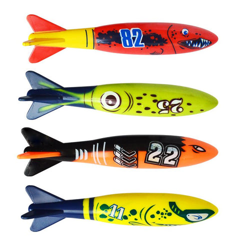 Diving Toy Swimming Pool Playing Diving Ring Torpedo Seaweed Suit