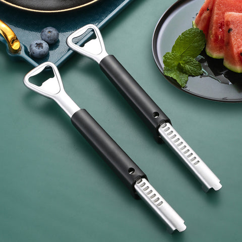 2-in-1 Adjustable Stainless Steel Can Opener Beer Starter Kitchen Tools