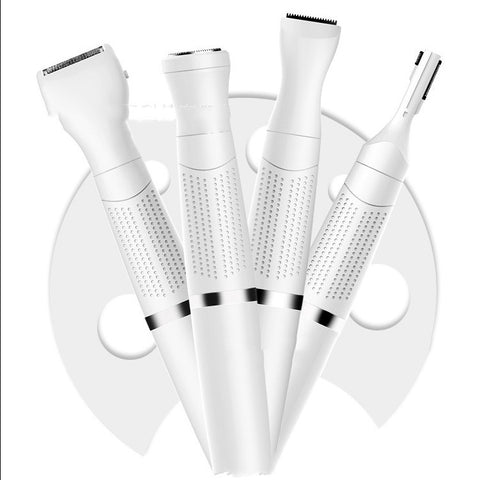 Four-in-one Epilator For Lady Shaver Electric Eyebrow Trimmer